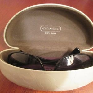 Coach Sunglasses, Black